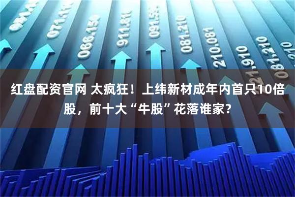 红盘配资官网 太疯狂！上纬新材成年内首只10倍股，前十大“牛股”花落谁家？